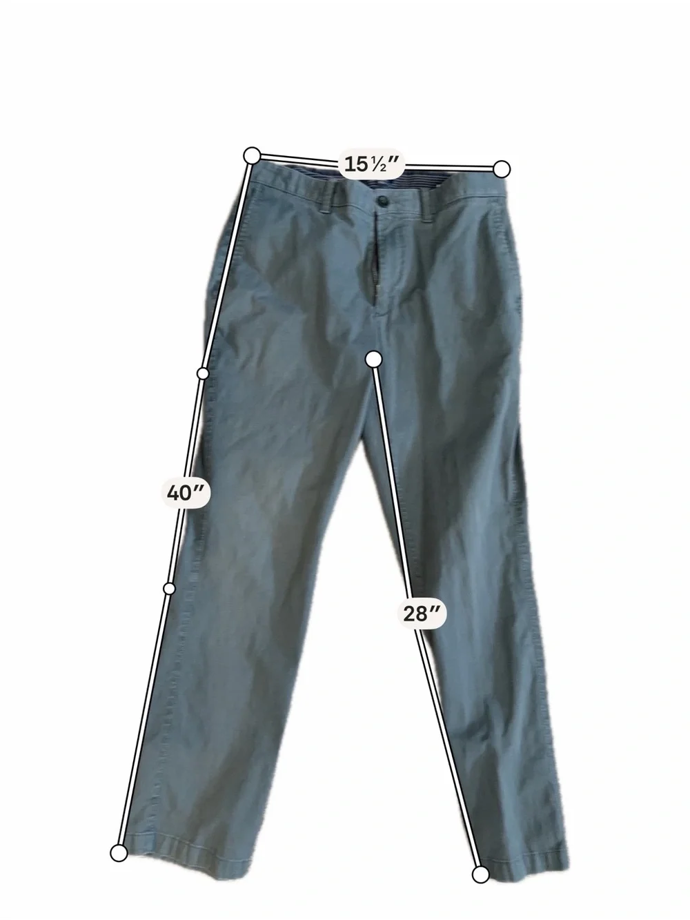 Banana Republic Aiden Fit Chino Pants 32x30 Gray Green